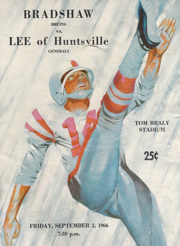 Program Covers - 1966 Lee Generals Football / 9-1 / TVC Champions / 6th